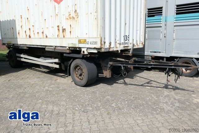 Прицеп с обменяемым шасси KRONE AZ, BDF, Wechselbrücken, 20 Fuß Container, BPW
