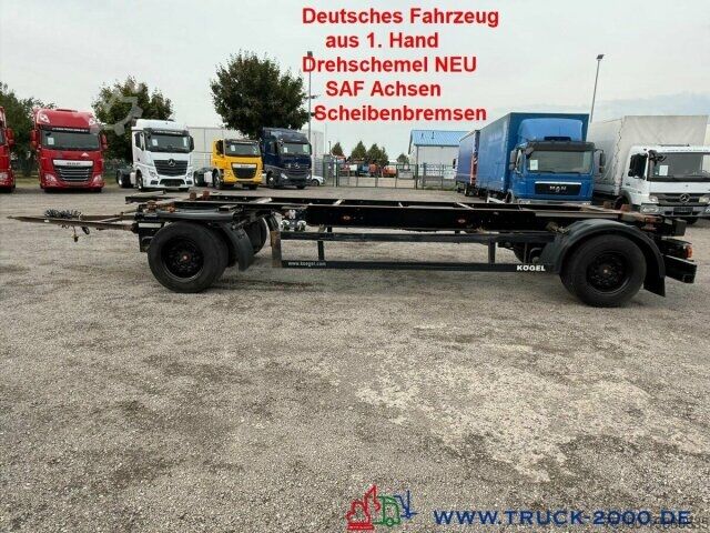 Прицеп с обменяемым шасси Koegel AW 18 BDF SAF Achsen * Drehschemel NEU *