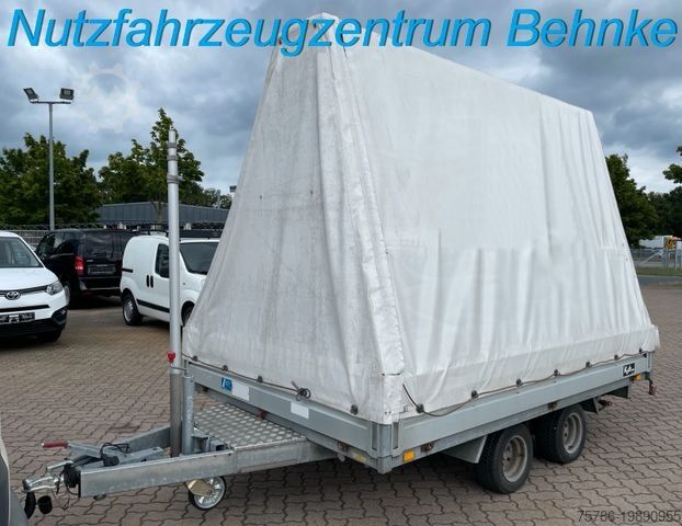 Открытый прицеп с тентом UNSINN FZ-TECHNIK GTP 20-30/ Werbeanhänger
