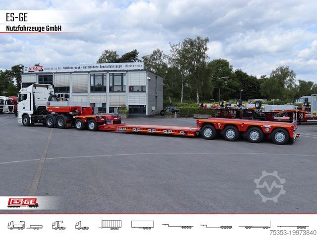 Низкорамный полуприцеп FAYMONVILLE MAX 710 Tiefbett 2+4 PA ATX