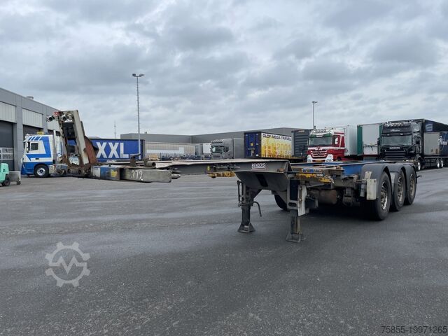 Контейнерные перевозки Renders RPS 12.27 20/30/40/45 FT Chassis / BPW Axles / ...