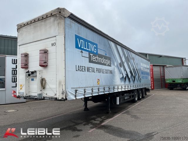 Открытый полуприцеп с тентом SCHMITZ CARGOBULL SCS24*Tautliner*Zertifikat CodeXL+Getränke*95m³*