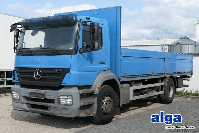 Бортовой грузовик MERCEDES-BENZ 1833 L Axor 4x2, Klima, 7.200mm lang, AHK