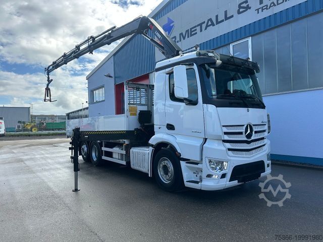 Бортовой грузовик MERCEDES-BENZ 2540 L Antos 6x2 Pritsche HiabXS188 6 x Ausschub