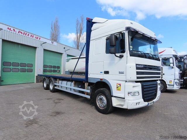 Грузоподъемная платформа DAF XF 105.460 654164 km  EEV Euro5 , 6x2, Retarder...