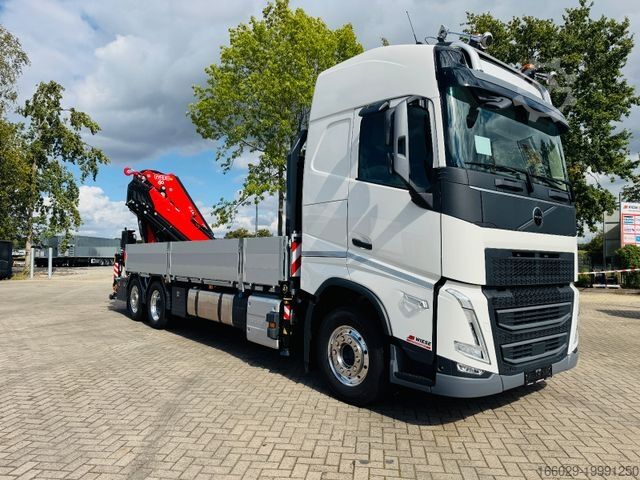 Бортовой грузовик VOLVO FH 540 6x2 Container Fassi F545 Heck