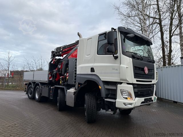 Бортовой грузовик TATRA 41.500 8x8 Phoenix Fassi F710 Kran