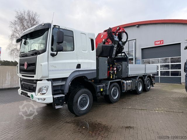 Бортовой грузовик TATRA 41.500 8x8 Phoenix Fassi F710 Kran