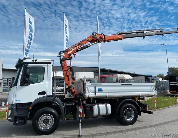 Самосвал MERCEDES-BENZ 1835 Kipper/Meiller/Atlas 135/Funk/74 tkm/Top