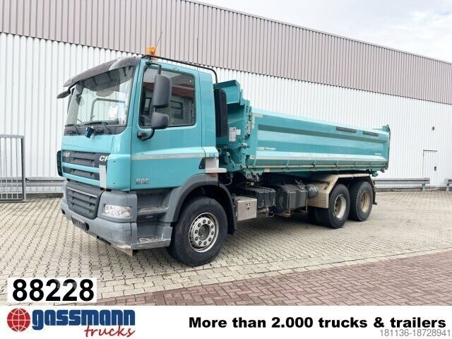 Самосвал DAF CF 85.460 6x4, Bordmatik links