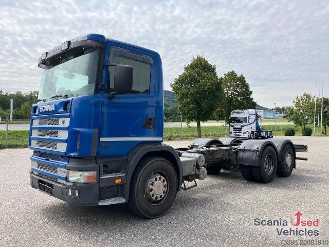 Шасси грузовика Scania R124 LB6X2*4NA 360 6 Zylinder !