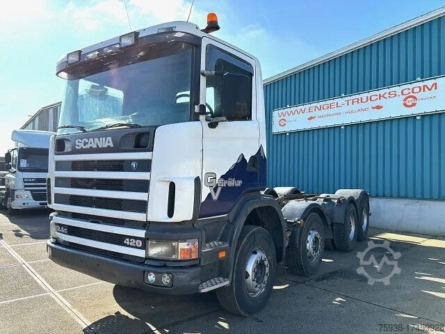 Шасси с кабиной Scania R124-420 C 8x4 FULL STEEL CHASSIS (EURO 3 / FUL...