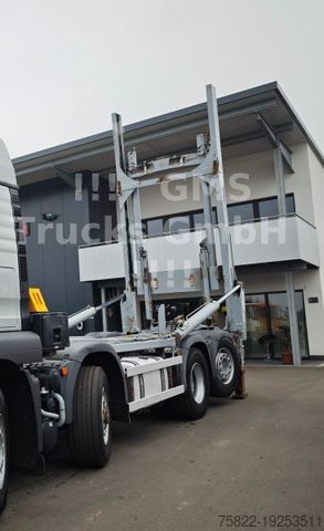 Крюковой мусоровоз MAN M-Tec Silosteller Aufbau