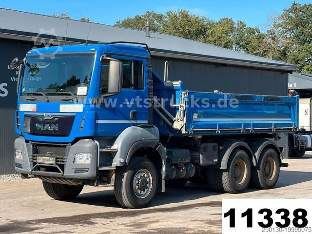 Трехсторонний самосвал MAN TGS 26.360 6x6 Meiller-DSK Euro6