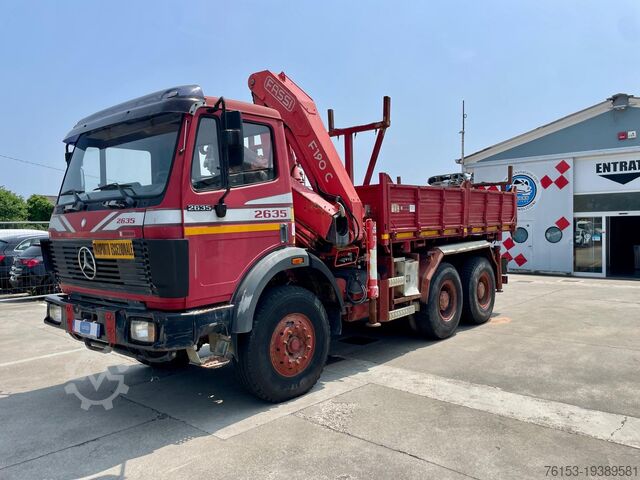 трехсторонний самосвал Mercedes-Benz 26-35 SK 6X4