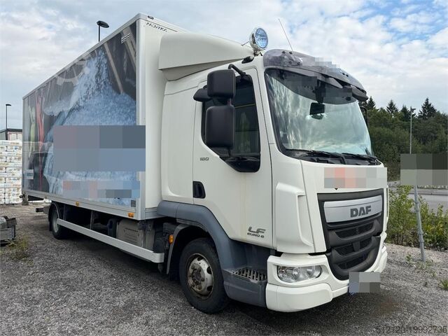 Чемодан DAF LF180 4x2 box truck w/ lift. 133,000 km. WATCH VID