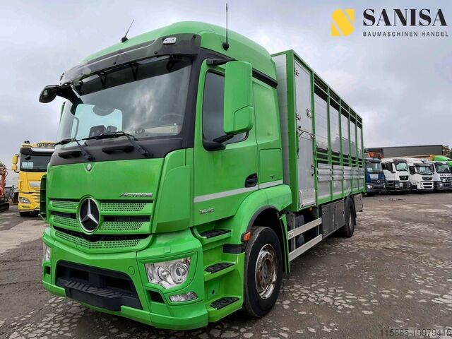 Грузовик для перевозки скота Mercedes-Benz Actros1840/Viehtransporter/Aufba.Köstner