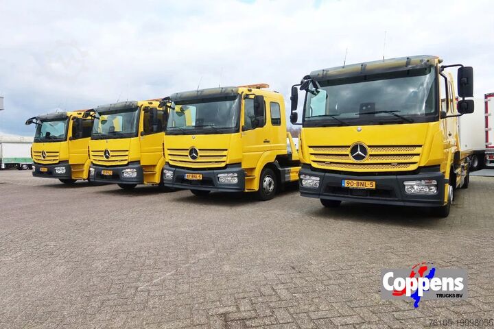 Транспортировщик автомобилей Mercedes-Benz Atego 1221 L  Takel wagen 6 Persoons