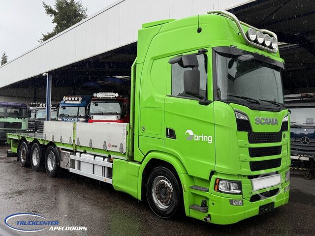 Транспортировщик автомобилей Scania R730 V8 NGS 8x4, Retarder, Machinetransporter