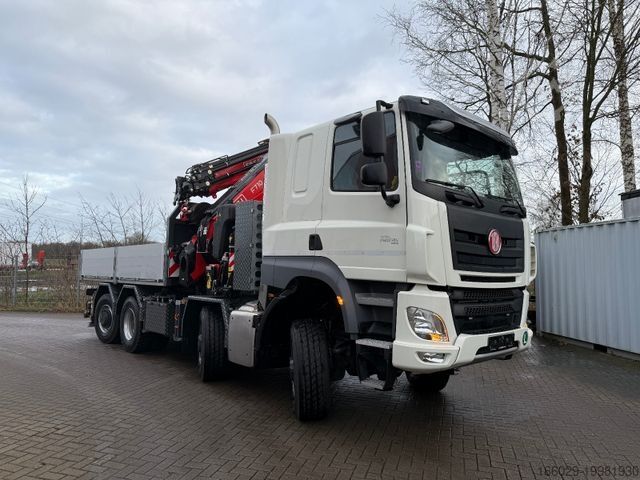 Кран-манипулятор на шасси грузовика TATRA 41.500 8x8 Phoenix Fassi F710 Kran