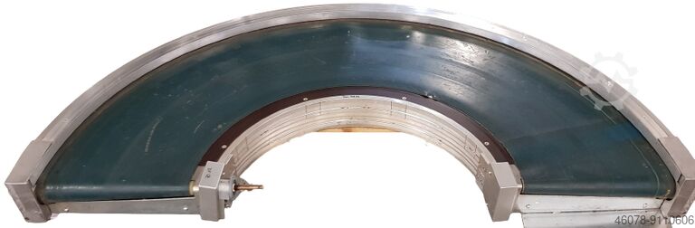 Ленточный криволинейный конвейер влево Transnorm GKF 180°-750-550 IR1000