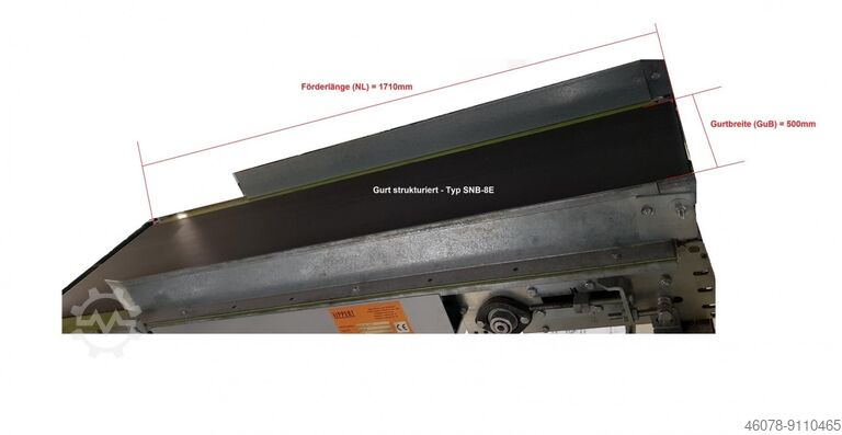 Ленточный конвейер Ленточный конвейер Lippert GF 1710-650-500