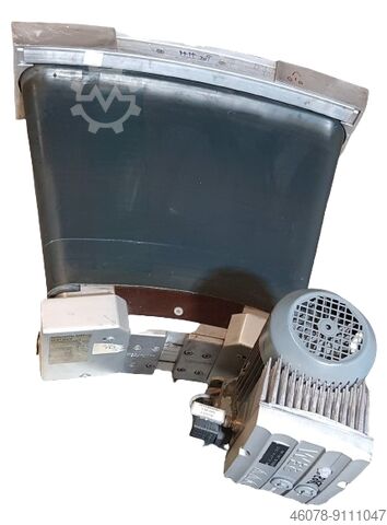 Ленточный криволинейный конвейер направо Transnorm GKF 30°-750-550 IR900