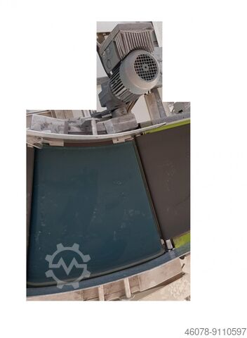 Ленточный криволинейный конвейер 20° влево Transnorm GKF 640-750-550 IR1300