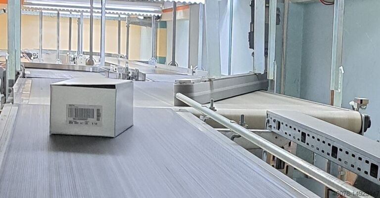 Модульный транспортер с очистителем на стыке... Transnorm GF 2500-1300-1200