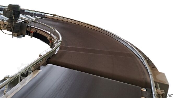 Ленточный кривой конвейер Ленточный кривой левый Transnorm 90°-800-700 IR900