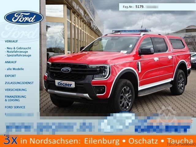 Пожарная машина FORD Ranger 3.0L V6 4x4 Wildtrak DoKa KommandoWg KdoW