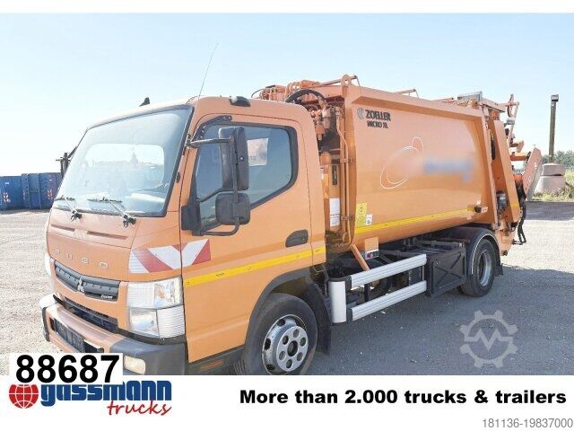 Подметальная машина Mitsubishi Fuso 7C18 4x2, Zöller Micro XL 7, Zöller