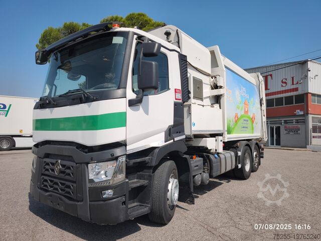 мусоровоз RENAULT 26.380 C 6X2  EURO 6