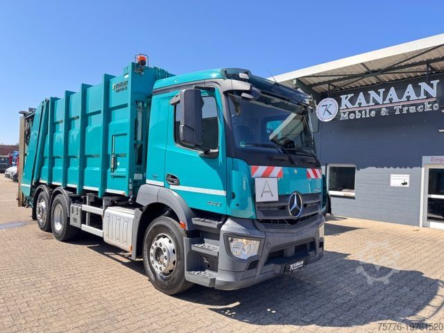 Мусоровоз MERCEDES-BENZ 2533 Antos Müllwagen Zöller ATM bei 90Tkm