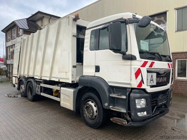 Мусоровоз MAN 26.320 6x2 TGS Faun Powerpress 525 Euro6