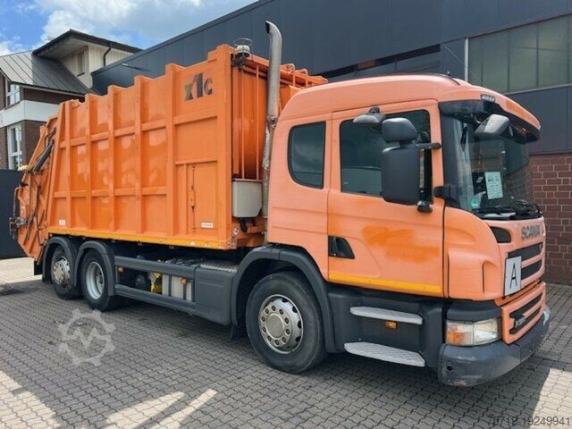 Мусоровоз Scania P 320 6x2 Haller Magnum X1EC23