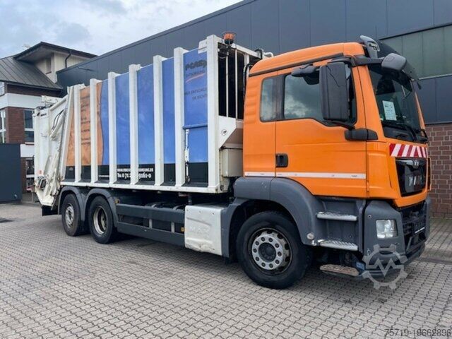 Мусоровоз MAN 26.320 TGS 6x2 Zöller 2-Kammer