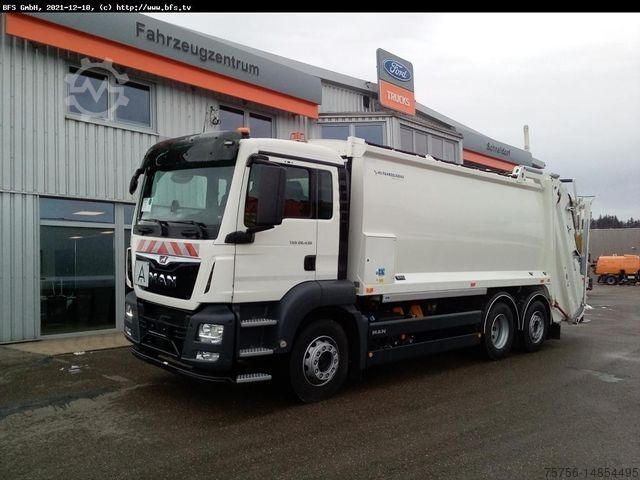 Мусоровоз MAN TGS 26.430 6x2-4 BL HS UL Olympus 23 - Euro Max