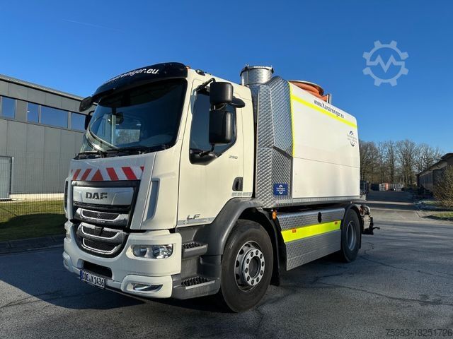Вакуумная автоцистерна DAF LF 320 FA / XDEA Kanalreinigungskombi Hybrid