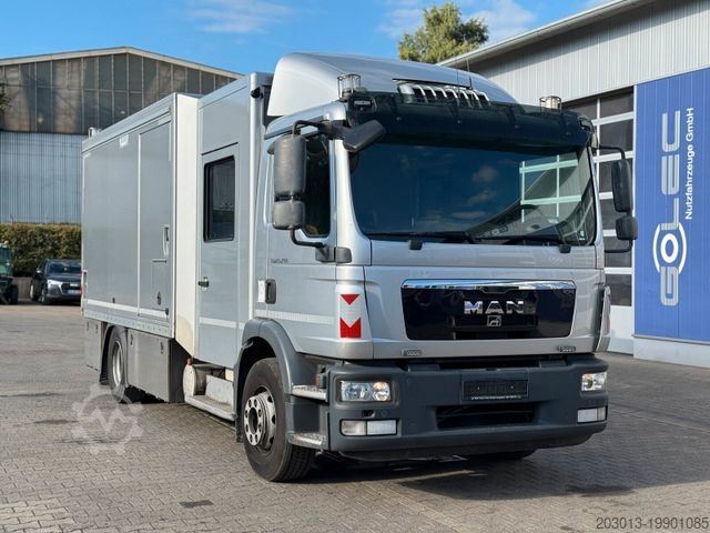 Вакуумная автоцистерна MAN TGM 15.290 Kanalreiniger HD Pumpe Müller Aufbau