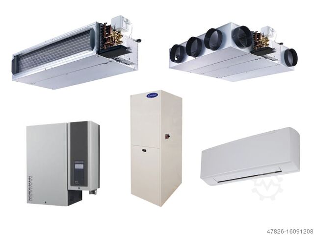 холодильная машина / фанкойл Carrier & CIAT 42NL, WM, 42NH, etc. Fan coil units