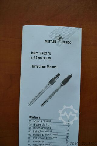 Зонд датчика PH Mettler Toledo InPro3253i/SG/120