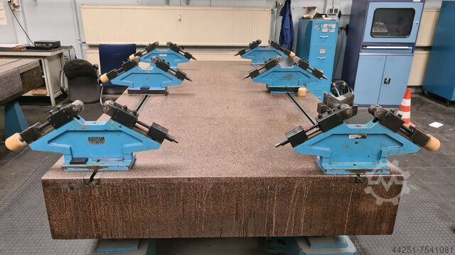 Контрольная плита, измерительная плита, тушировочная плита Thyssen Messplatte aus Hartgestein 3000 x 1500mm