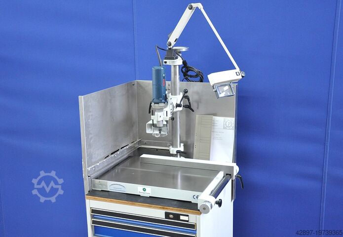 макетный фрезерный станок, верхний фрезер Zimmermann FZ0