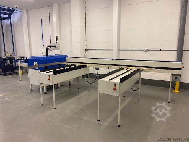 Полностью автоматическая двухугольная гильотина Autobyte 3602D