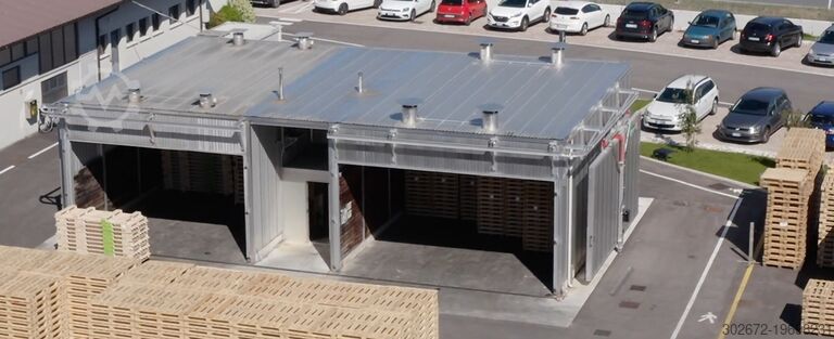 Сушильная камера для поддонов и древесины INCOPLAN PALLETPLAN