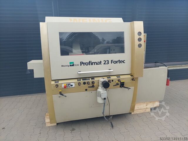 Четырехсторонний строгальный станок WEINIG profimat 23 fortec