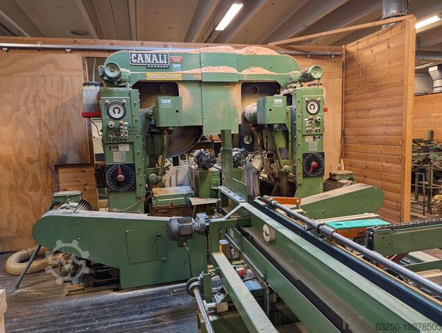 Линия строгания и повторного распила Waco and Canali 3000 and ML1100