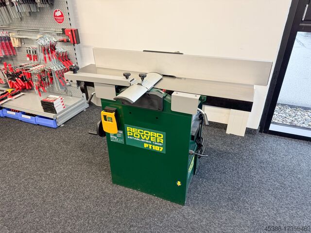 Комбинированный фуговальный и строгальный станок Record Power PT 107