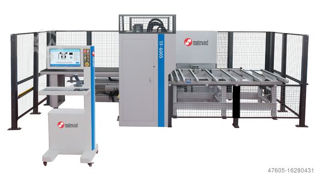 Пропускная способность 6-стороннего обрабатывающего центра Masterwood TF 600 S